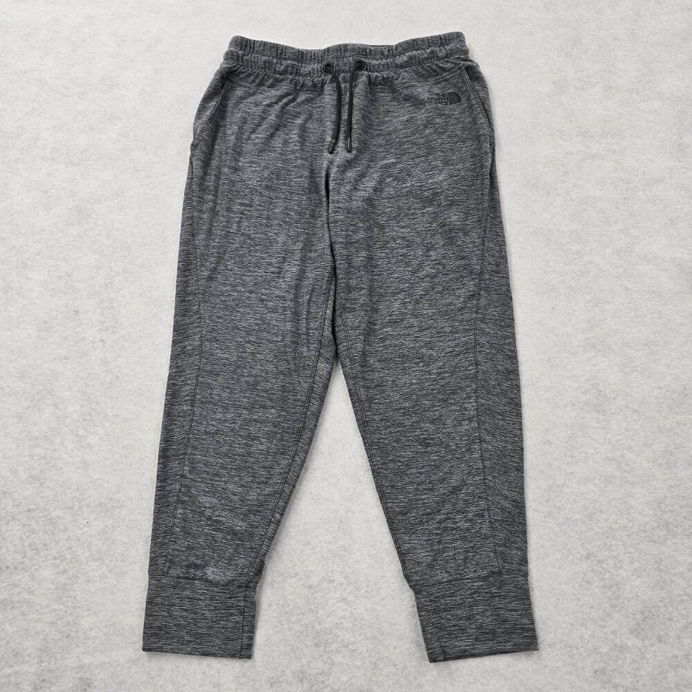 The North Face FlashDry Cropped Pants Size M Performance Pull On Heather Gray